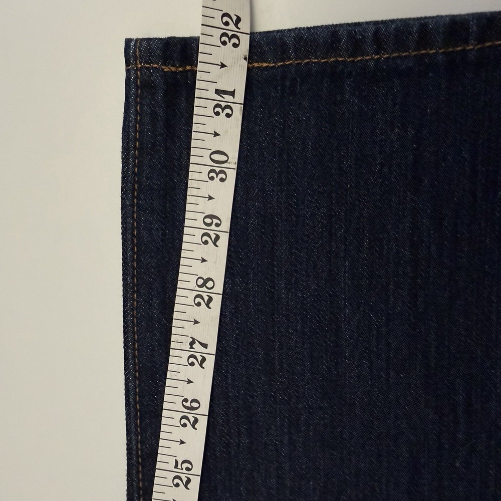 Levi's 501 Original Fit Men's Jeans 32x32 Dark Wash Blue Denim Button Fly NEW - Picture 8 of 11